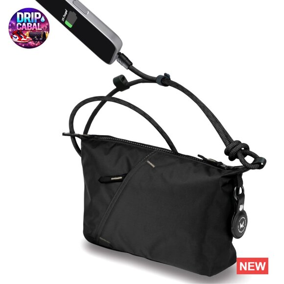 Amazon.com: Sling Bag Crossbody Bag Men with USB Charging  Small Crossbody Sling Bag with Built-in USB-C Charging Cable Strap